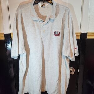 Cutter & Buck Mens Gray Polo Shirt w/ "BAMA" Logo